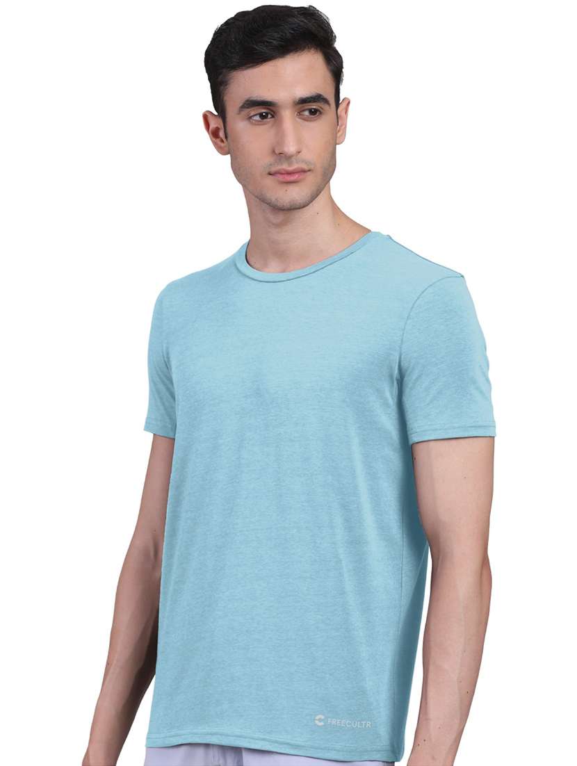 men's solid round neck t-shirt combo - 21343142 -  Standard Image - 1