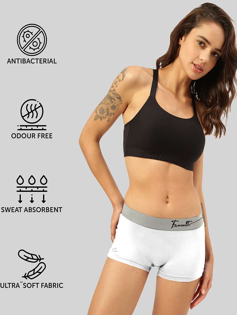 multi colored modal boy shorts panty - 21343199 -  Standard Image - 1