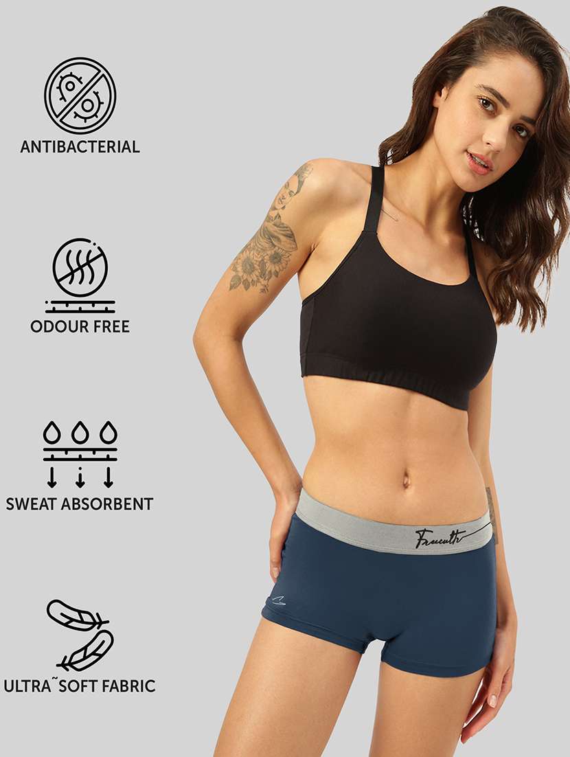 multi colored modal boy shorts panty - 21343204 -  Standard Image - 1