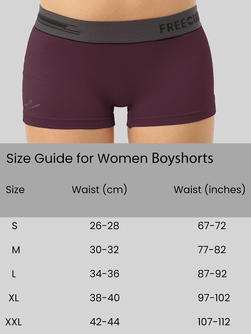 women's solid boy shorts panty combo - 21343312 - Standard Image - 4