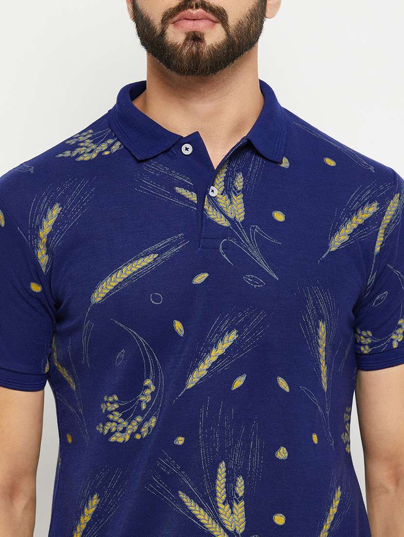 men all over print polo t-shirt - 21343982 -  Standard Image - 4