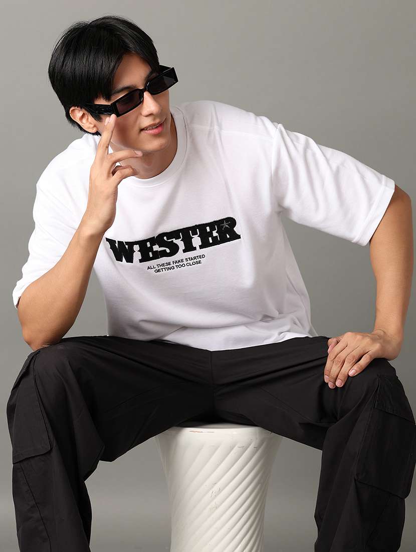 men printed short sleeves t-shirt - 21344476 -  Standard Image - 1