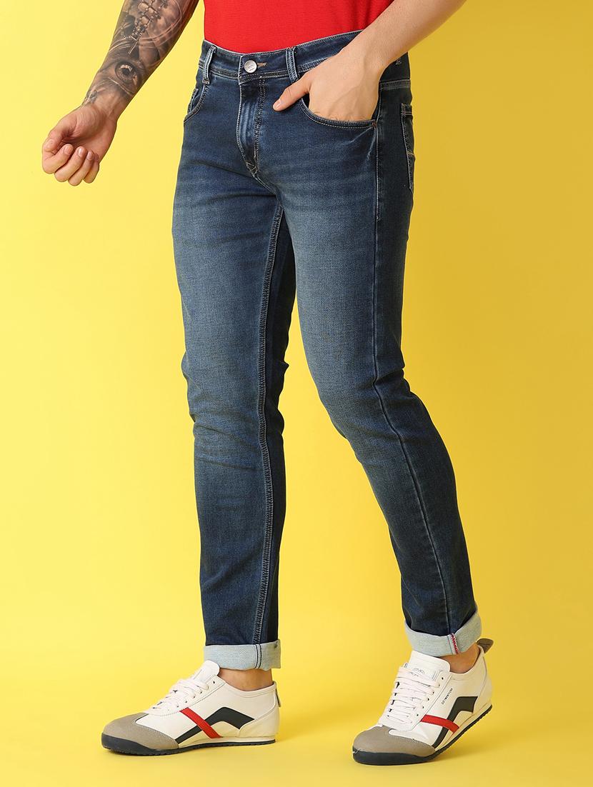 men mid rise plain jeans - 21344562 -  Standard Image - 1