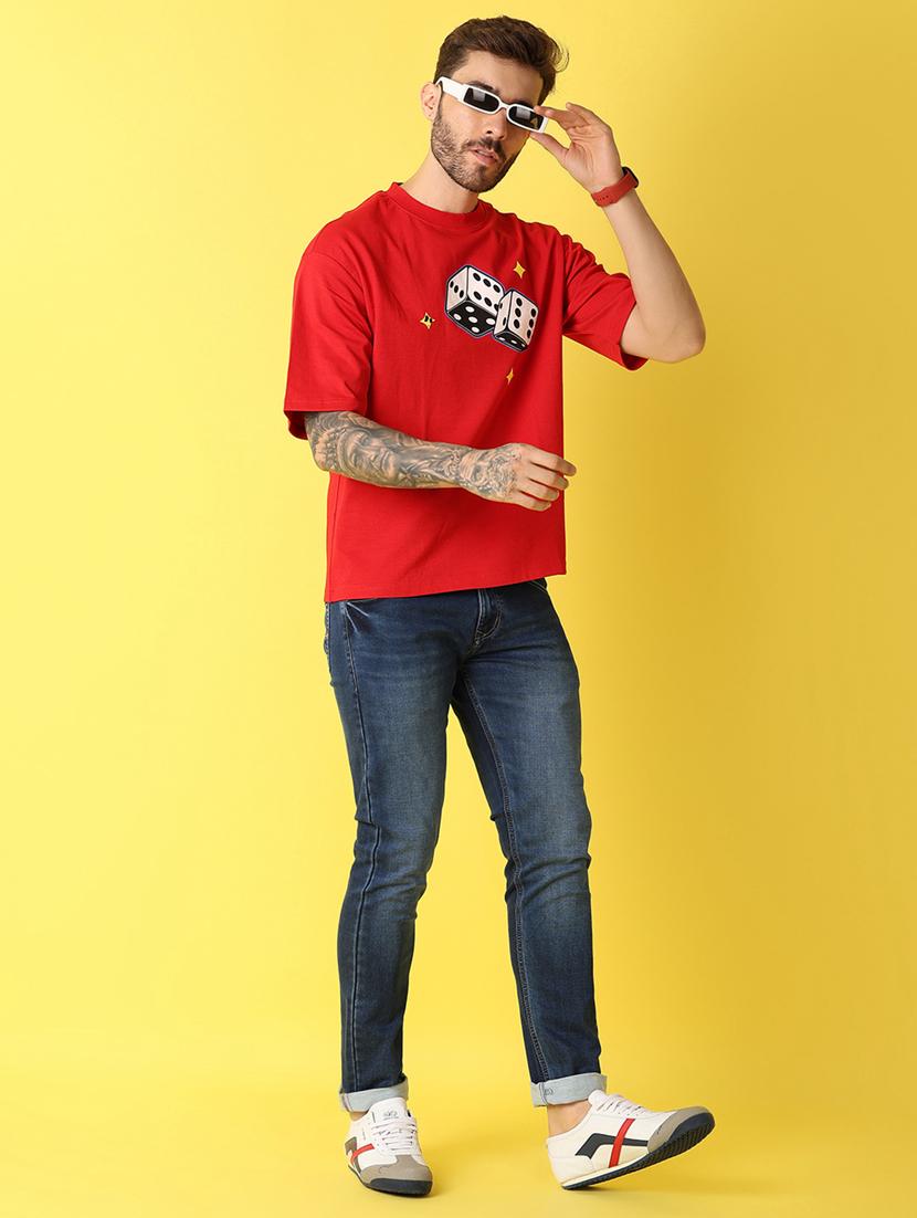 men mid rise plain jeans - 21344562 - Standard Image - 4
