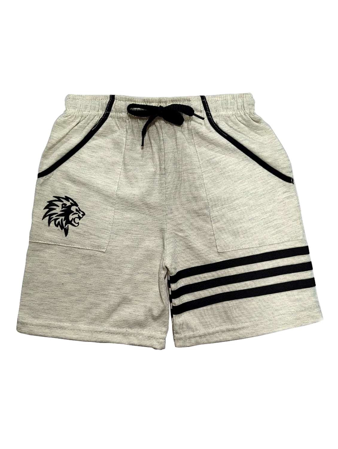 kids pack of 2 striped shorts  - 21345031 -  Standard Image - 1