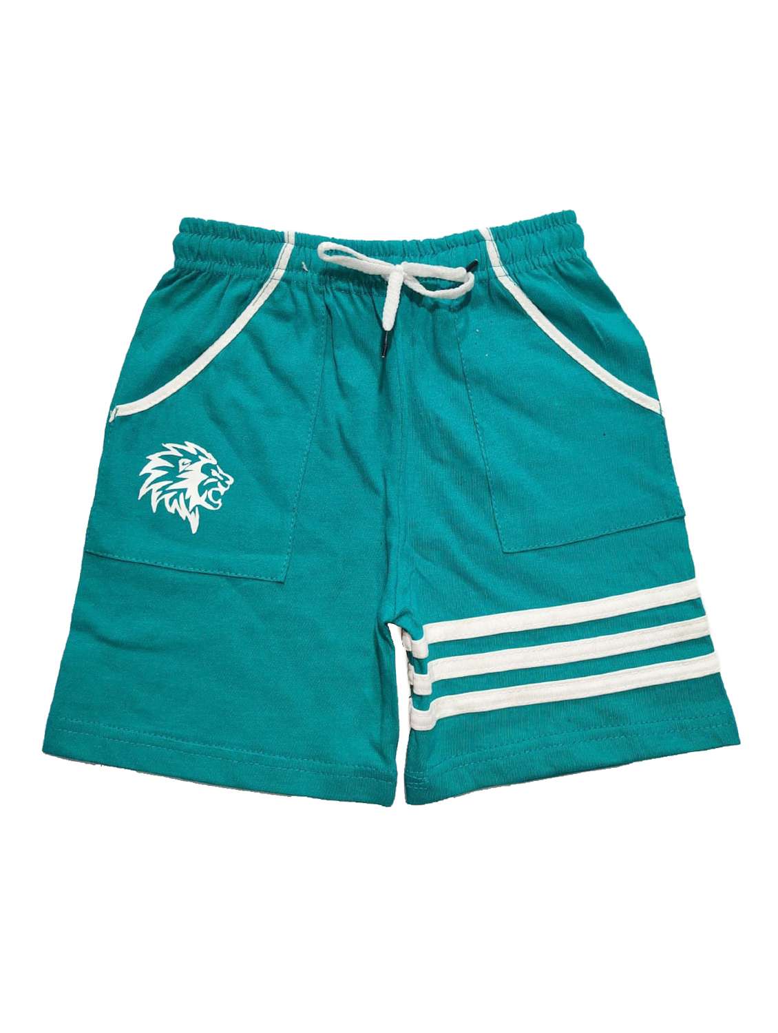 kids pack of 2 striped shorts  - 21345034 -  Standard Image - 1