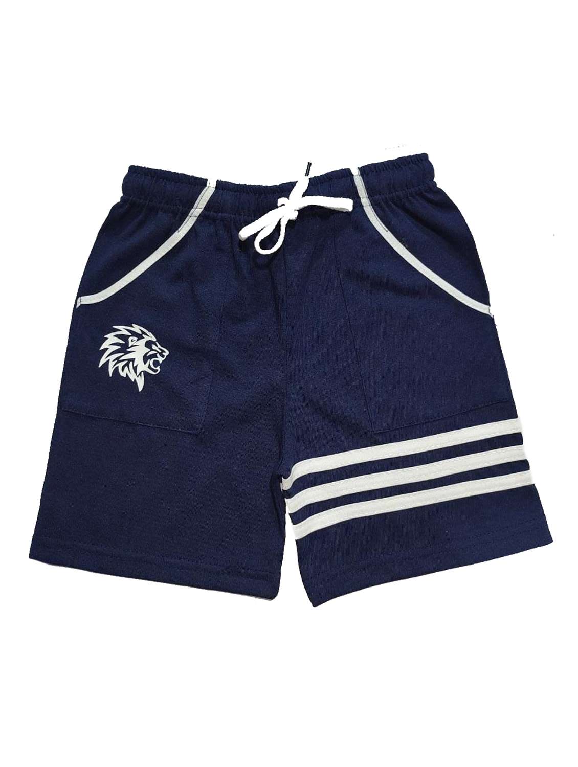 kids pack of 3 striped shorts  - 21345059 -  Standard Image - 4