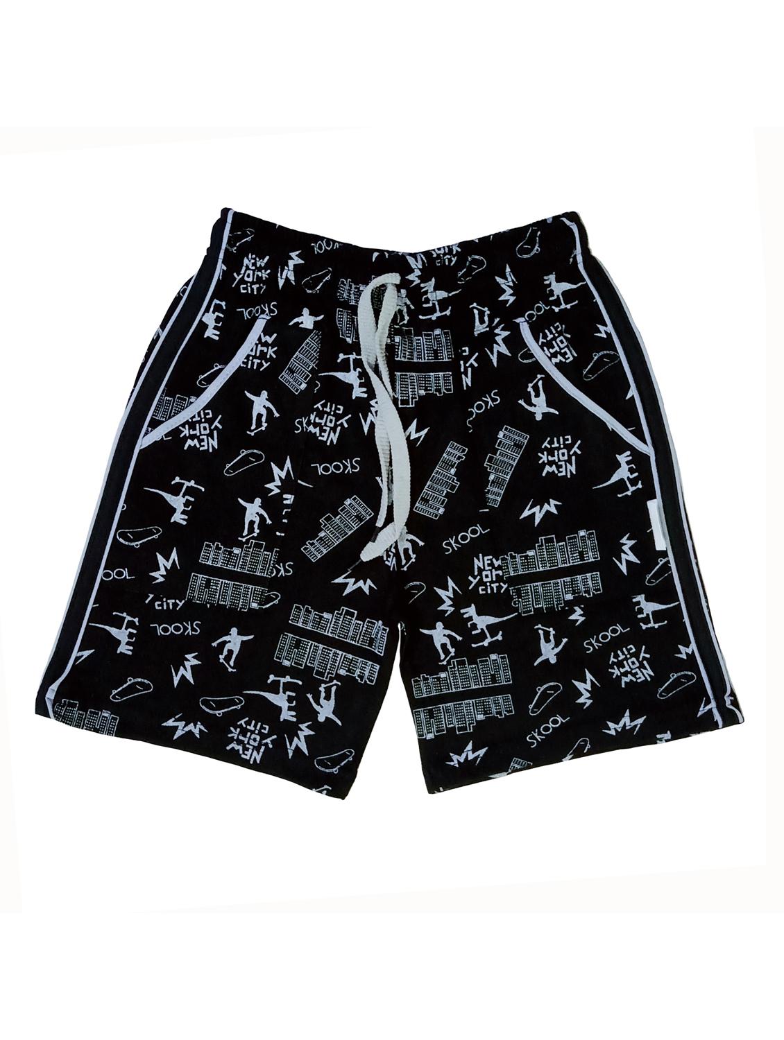 kids pack of 3 printed shorts - 21345115 - Standard Image - 4