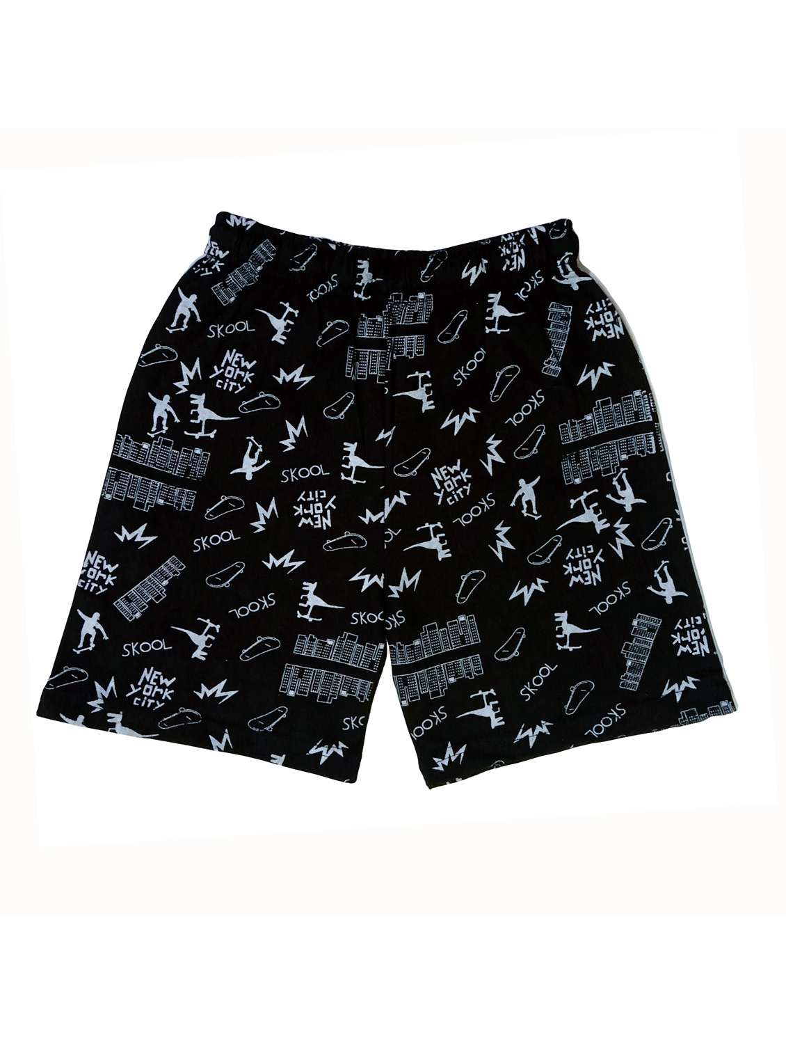 kids pack of 4 printed shorts  - 21345129 -  Standard Image - 4