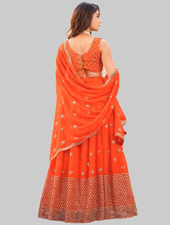 women semi-stitched lehenga choli with dupatta - 21345523 -  Standard Image - 1