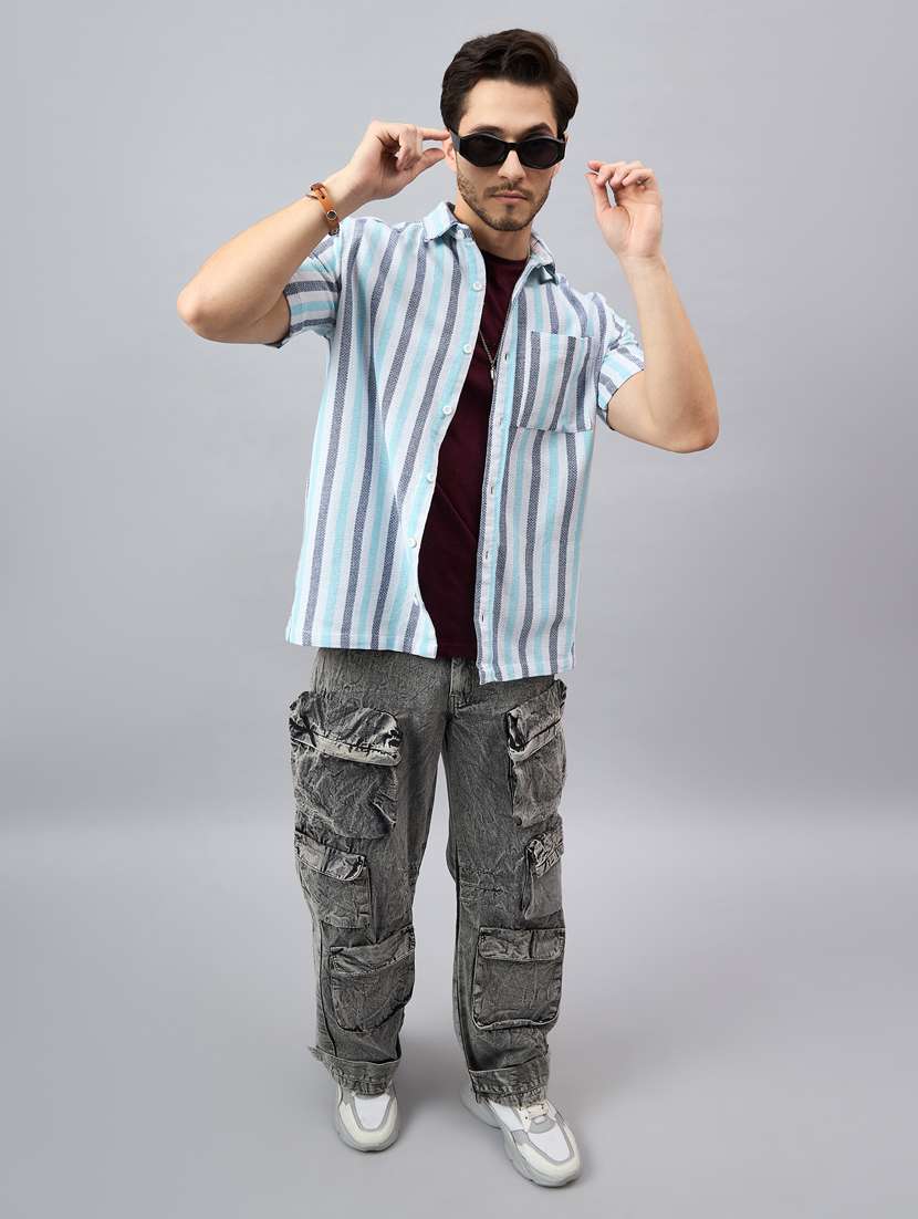 men short sleeves casual shirts - 21345562 -  Standard Image - 4