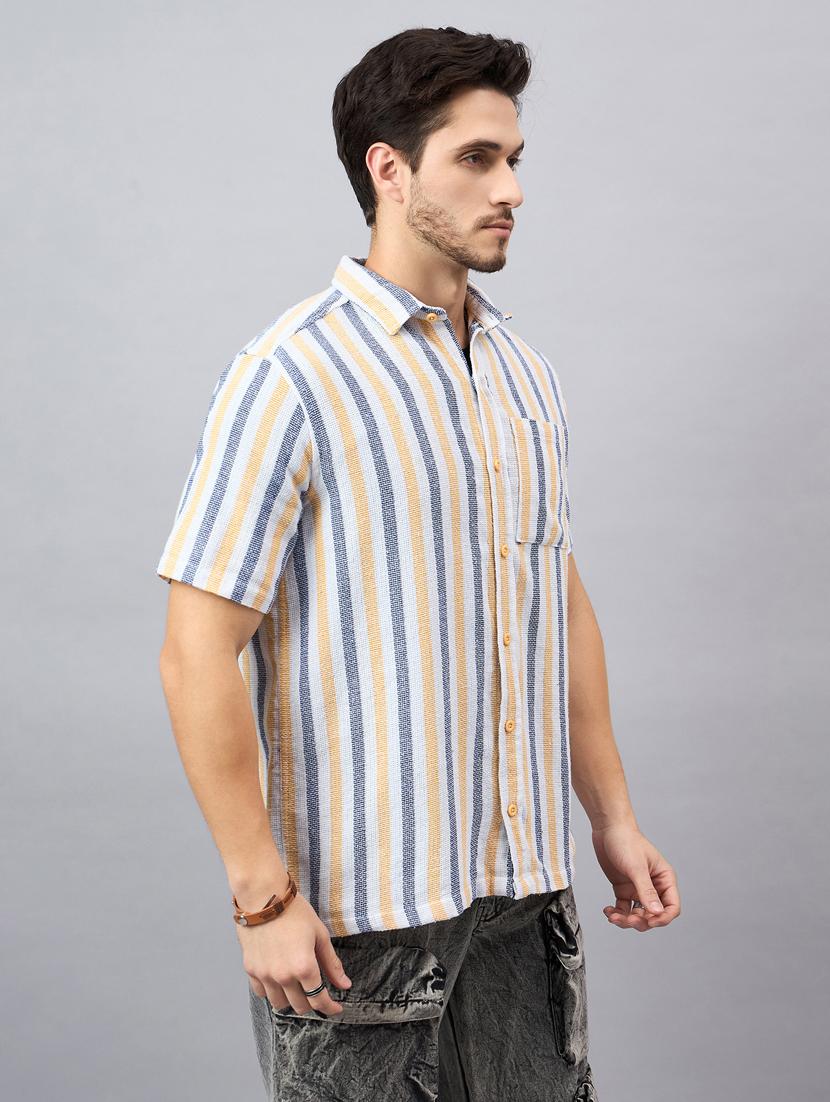 men short sleeves casual shirts - 21345563 - Standard Image - 1