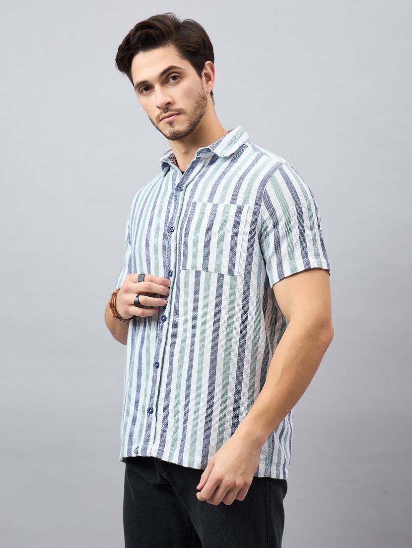 men short sleeves casual shirts