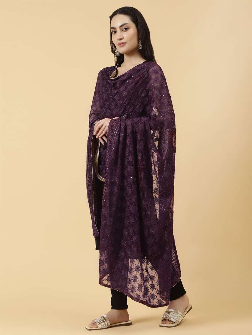 women embroidered dupatta - 21345596 - Zoom Image - 0