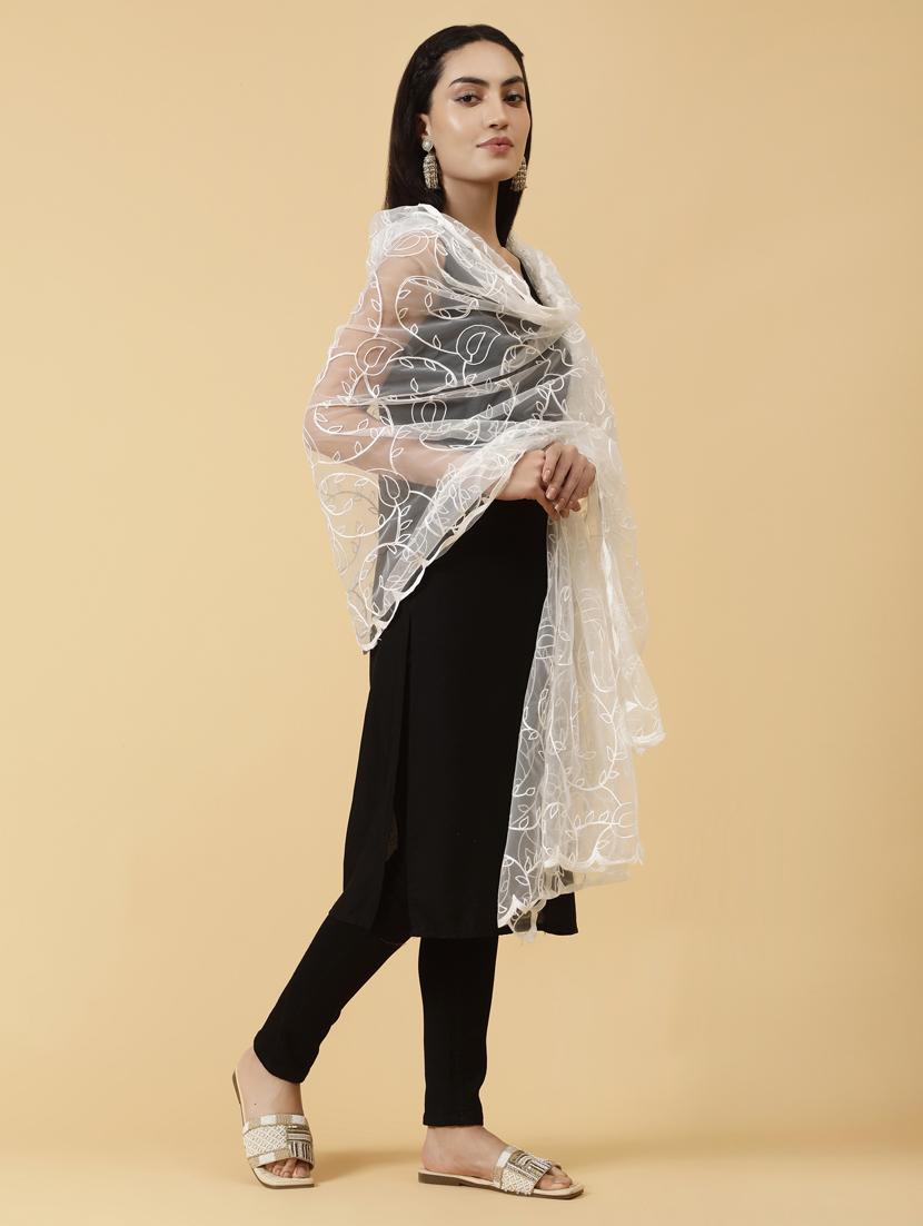 women embroidered dupatta - 21345598 - Standard Image - 1