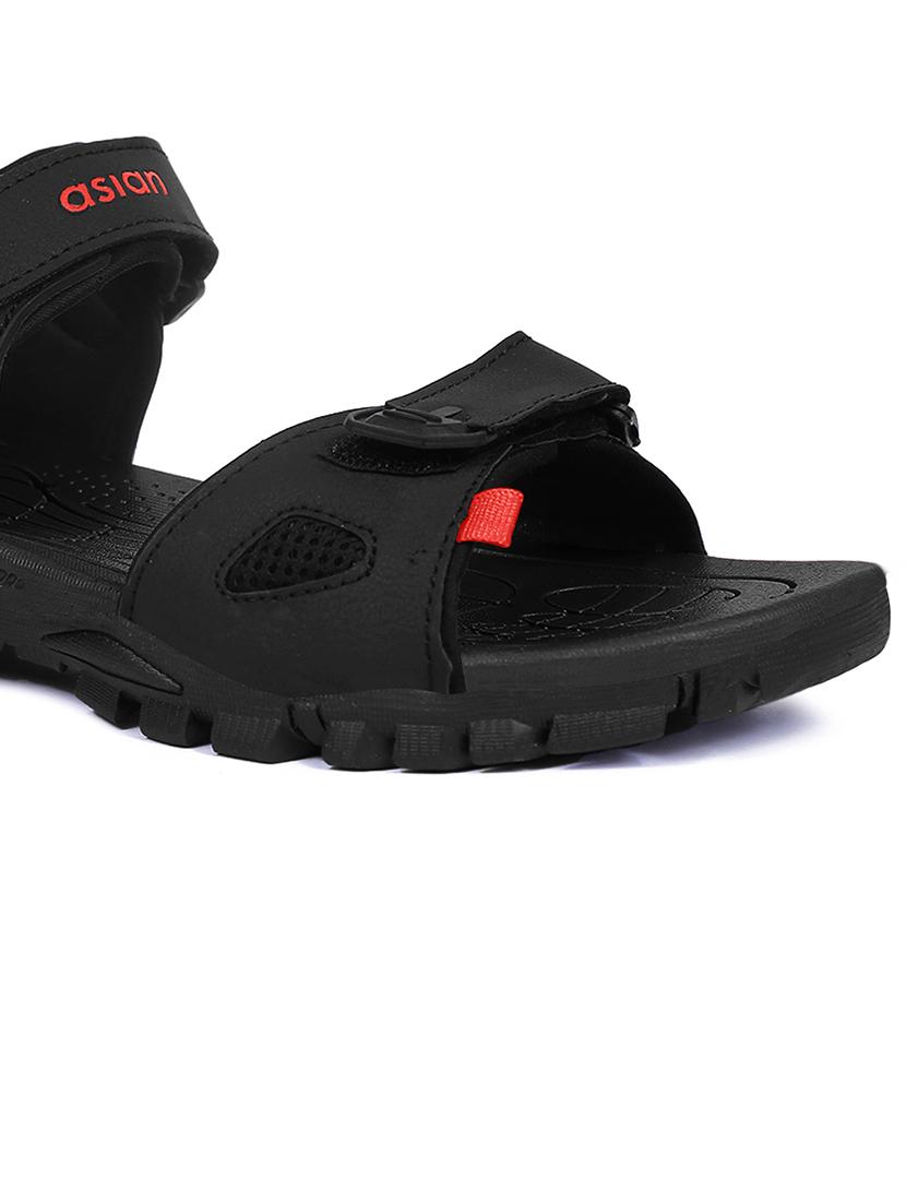 men black back strap floater - 21345814 - Standard Image - 4
