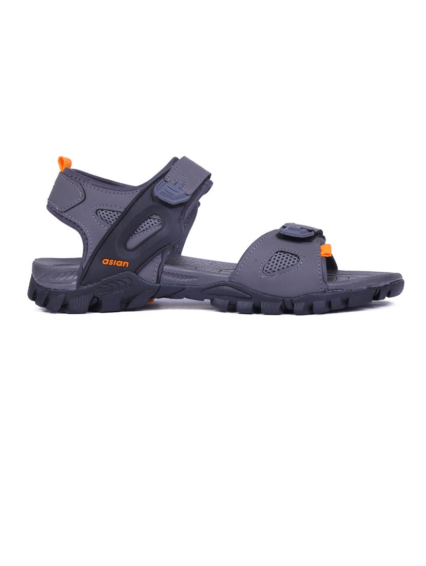 men grey back strap floater - 21345815 -  Standard Image - 1