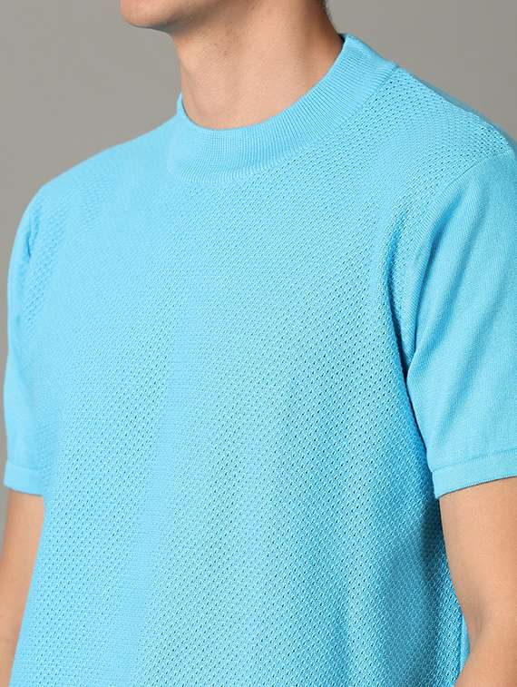 men solid short sleeves t-shirt - 21347263 -  Standard Image - 4