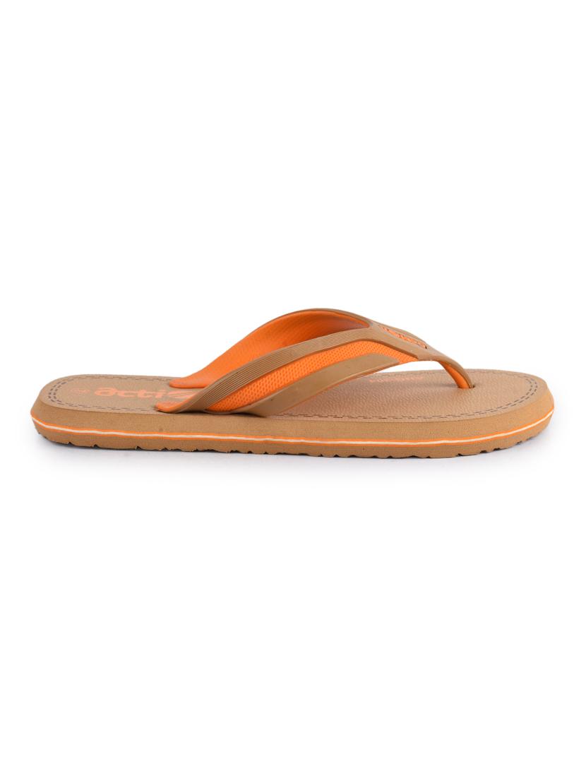 orange rubber slip on slippers - 21348279 - Standard Image - 1