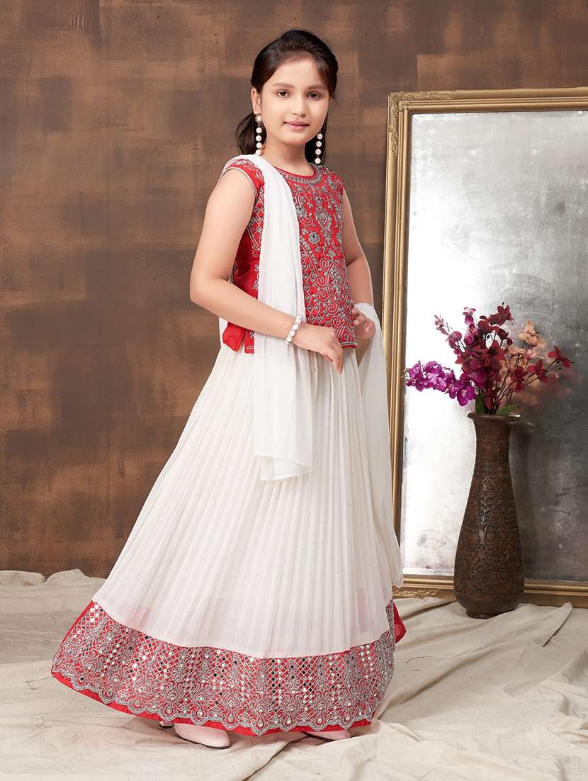 girls self-designed lehenga choli - 21348858 -  Standard Image - 1