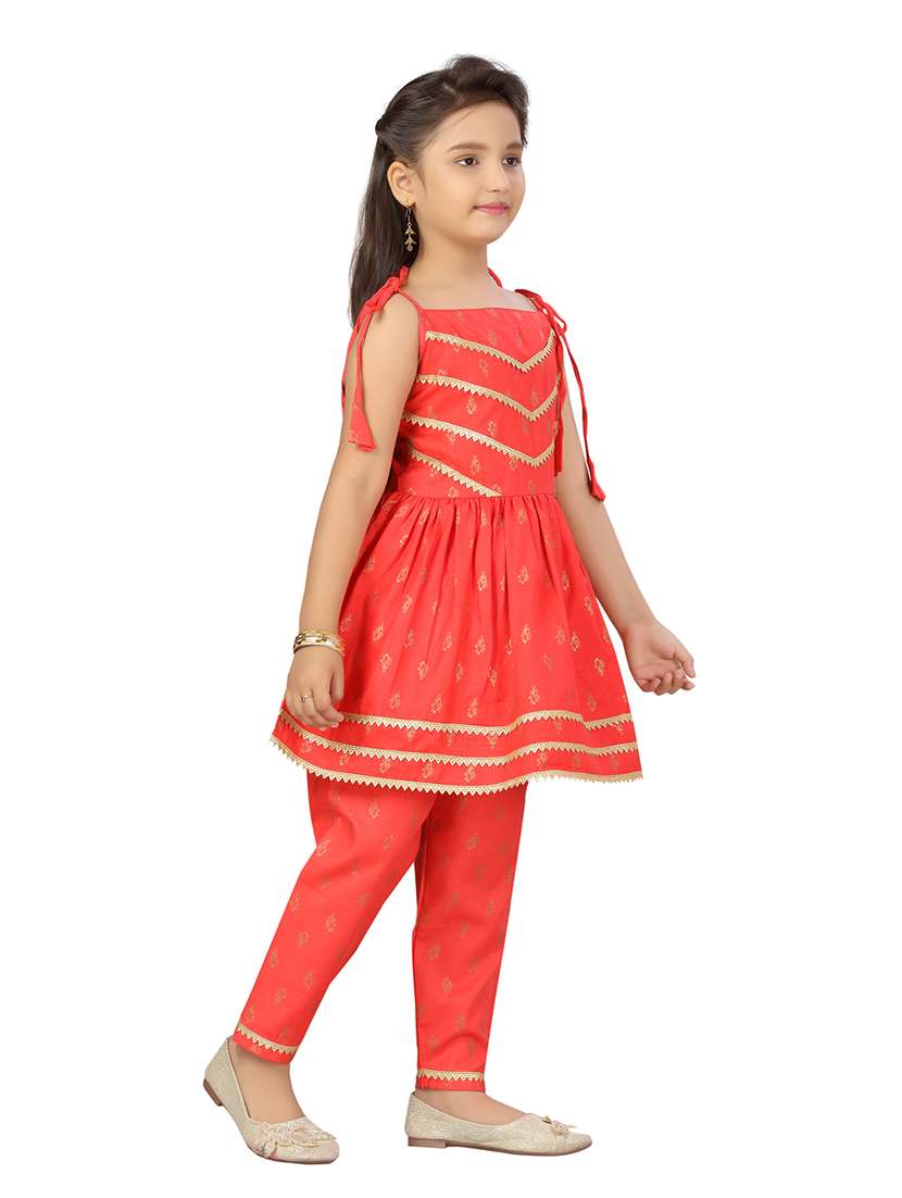 pink self-designed suit set - 21348886 - Standard Image - 1