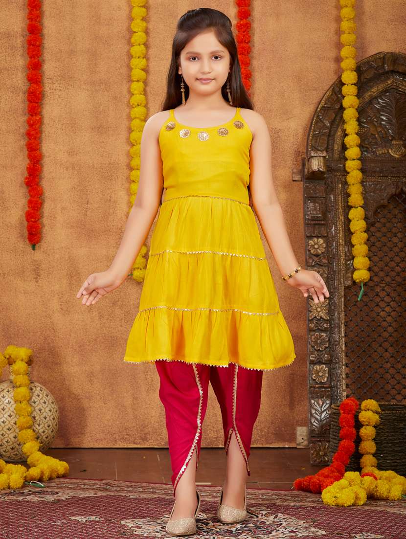 girls top and bottom ethnic wear sets - 21349157 - Zoom Image - 0
