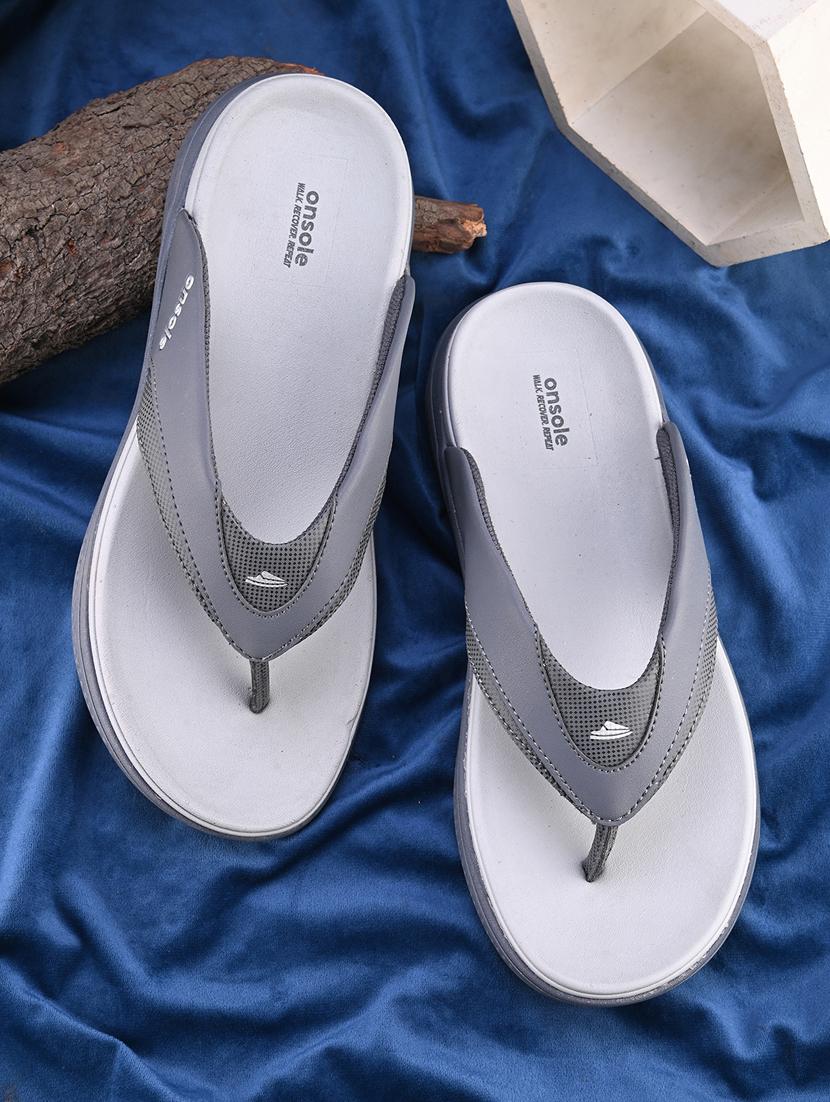 men solid flip flop - 21349411 - Zoom Image - 0