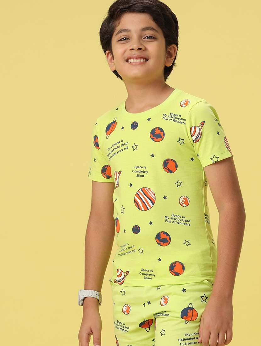 boys printed shorts set - 21349451 -  Standard Image - 4