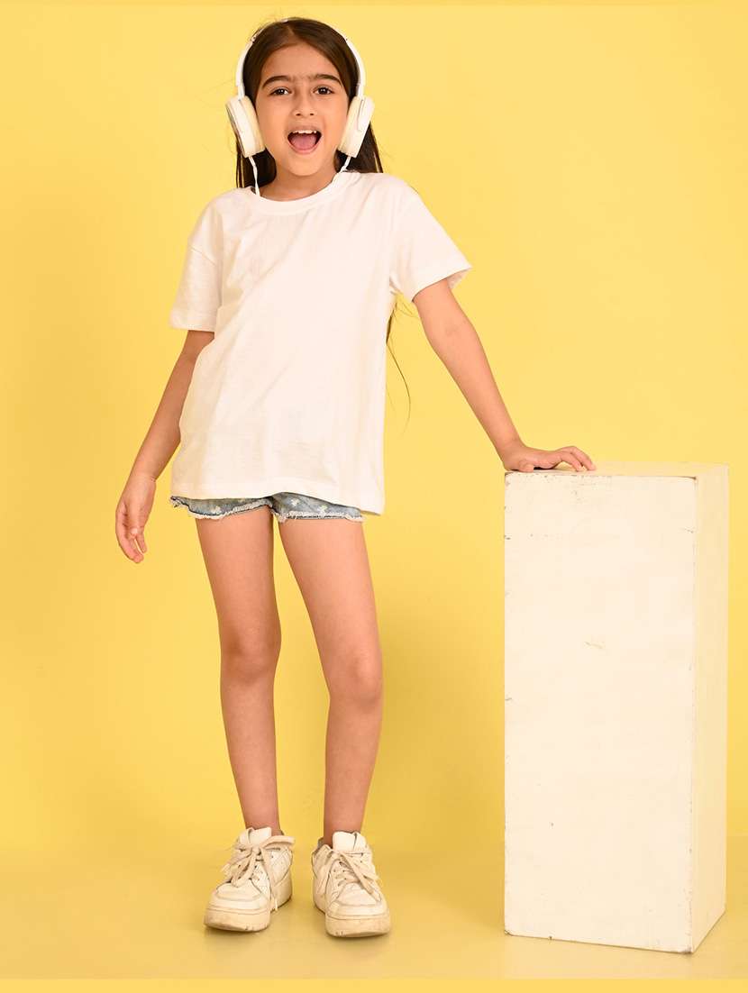 girls back print short sleeve tee - 21349908 -  Standard Image - 1