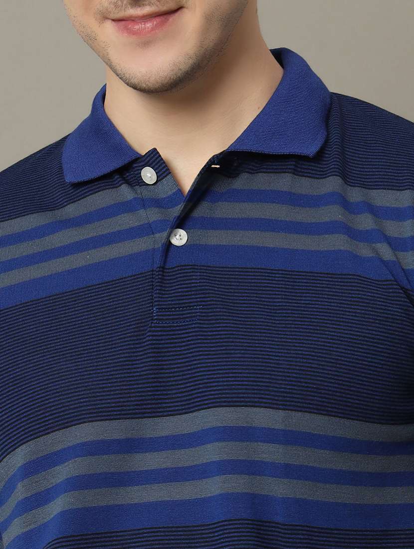 men striped polo t-shirt - 21350388 -  Standard Image - 4