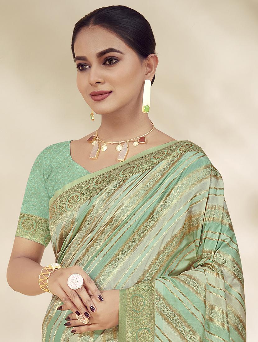 women self design banarasi saree with blouse - 21350452 -  Standard Image - 1