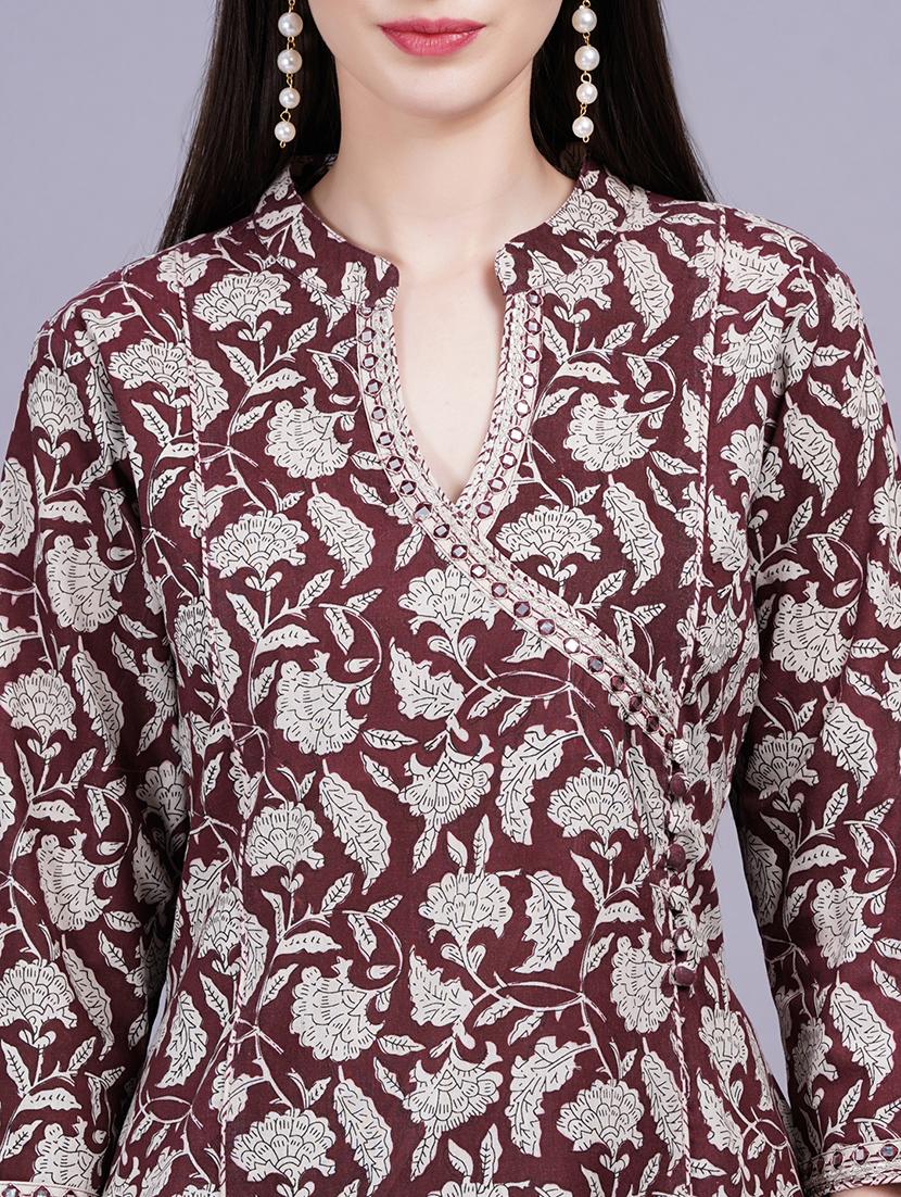 women printed kurta pant with dupatta set - 21350575 - Standard Image - 6