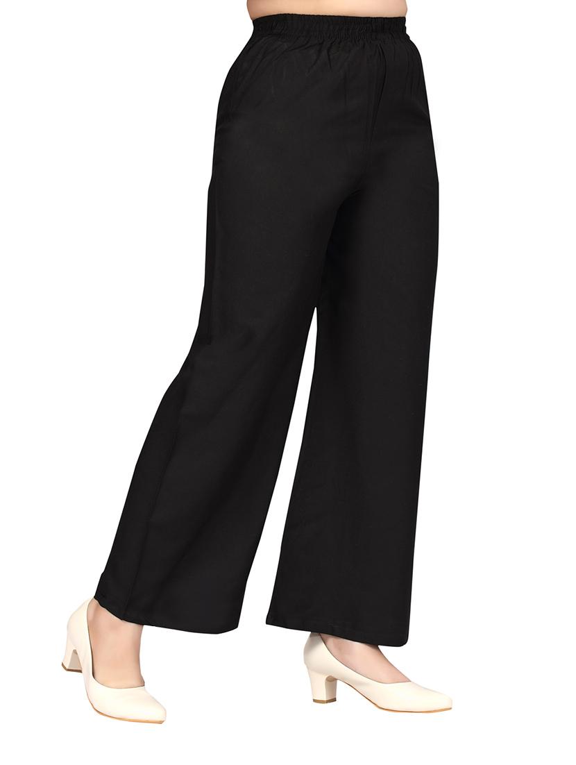 girls mid-rise solid palazzo - 21350672 - Standard Image - 1