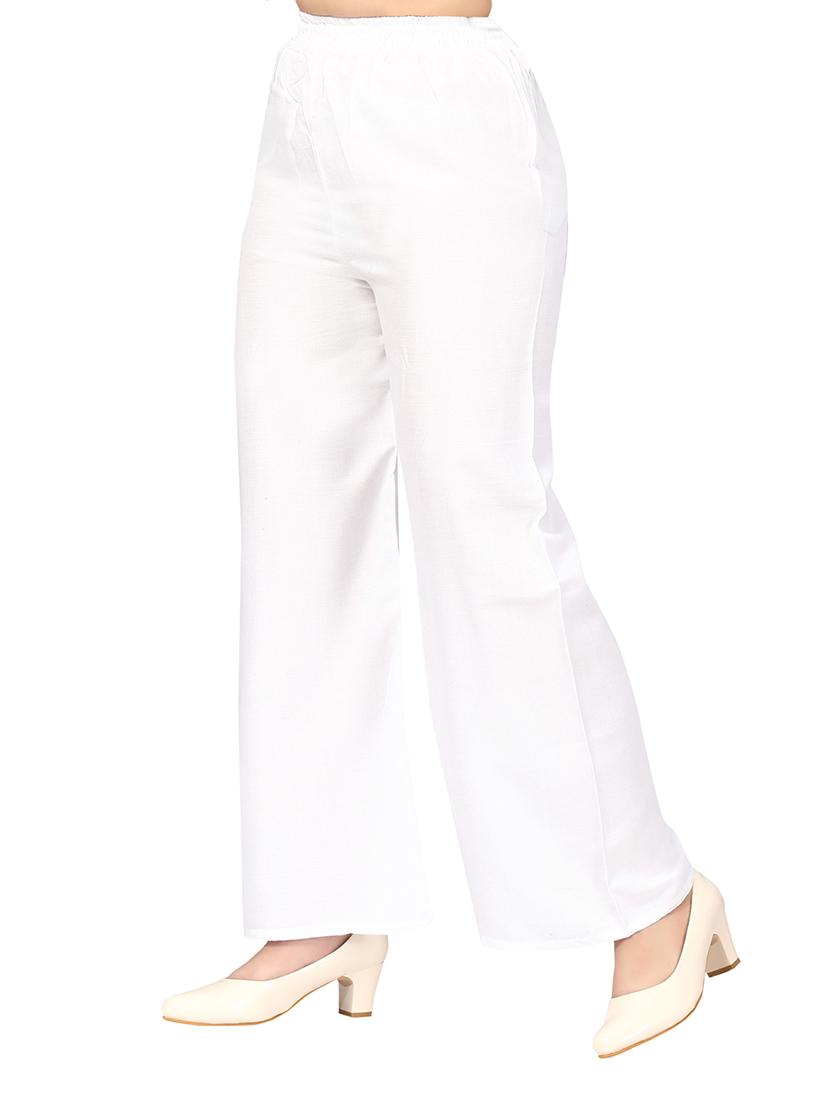 girls mid-rise solid palazzo - 21350673 - Standard Image - 1