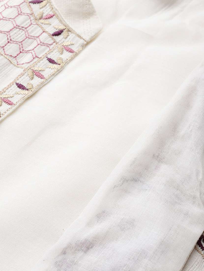 women three quarter sleeves ethnic jacket - 21350867 -  Standard Image - 4