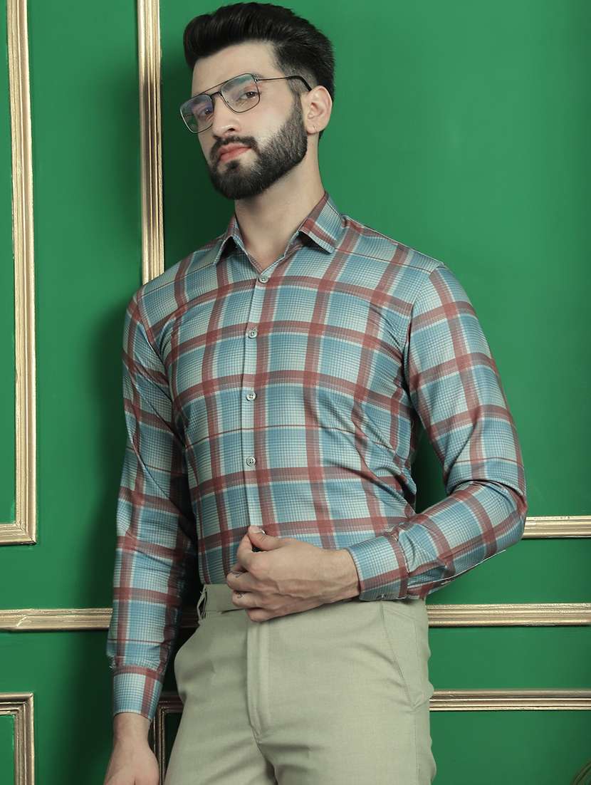 men long sleeves formal shirts - 21351967 - Standard Image - 1