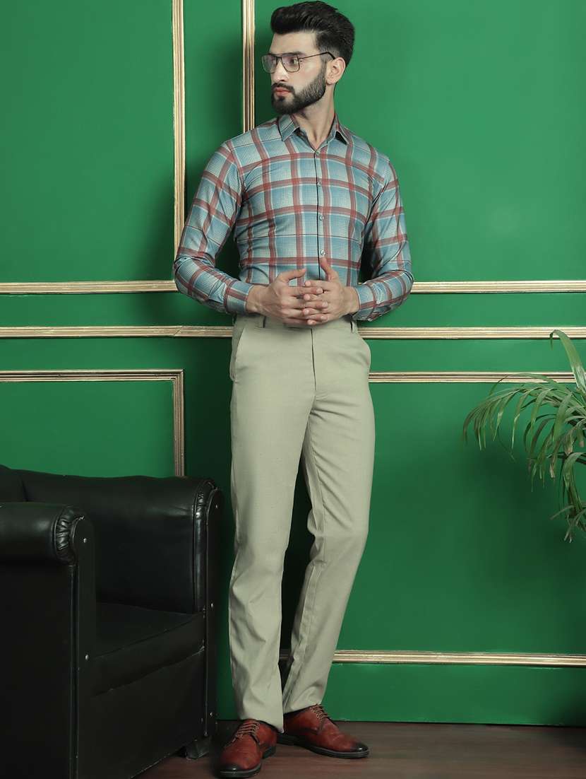 men long sleeves formal shirts - 21351967 - Standard Image - 4