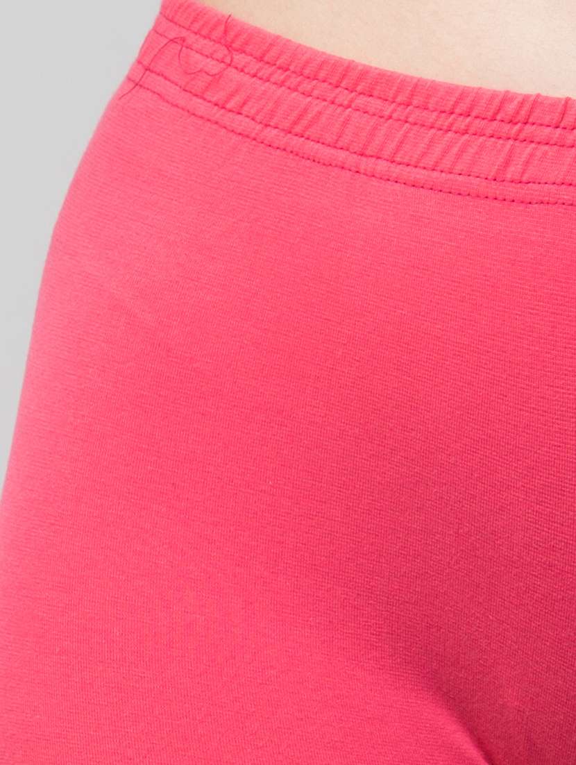 women's solid mid rise active wear shorts - 21352567 -  Standard Image - 4