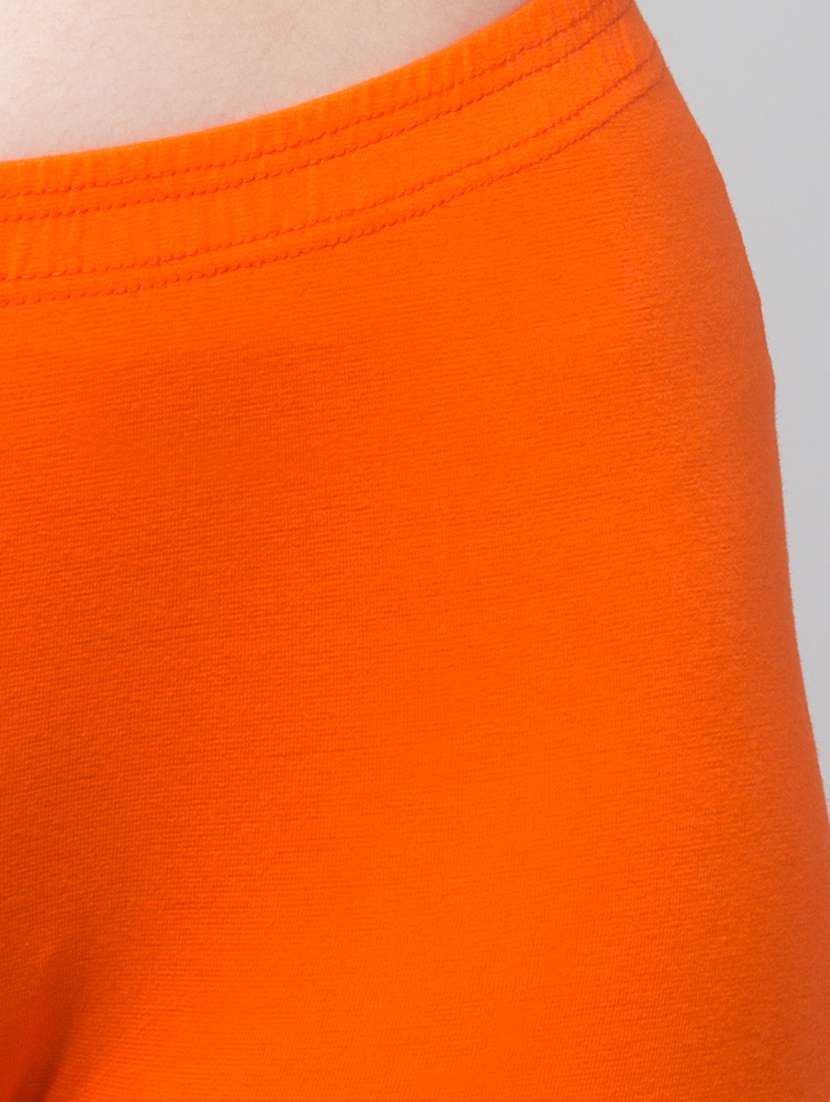 women's solid mid rise active wear shorts - 21352679 - Standard Image - 4