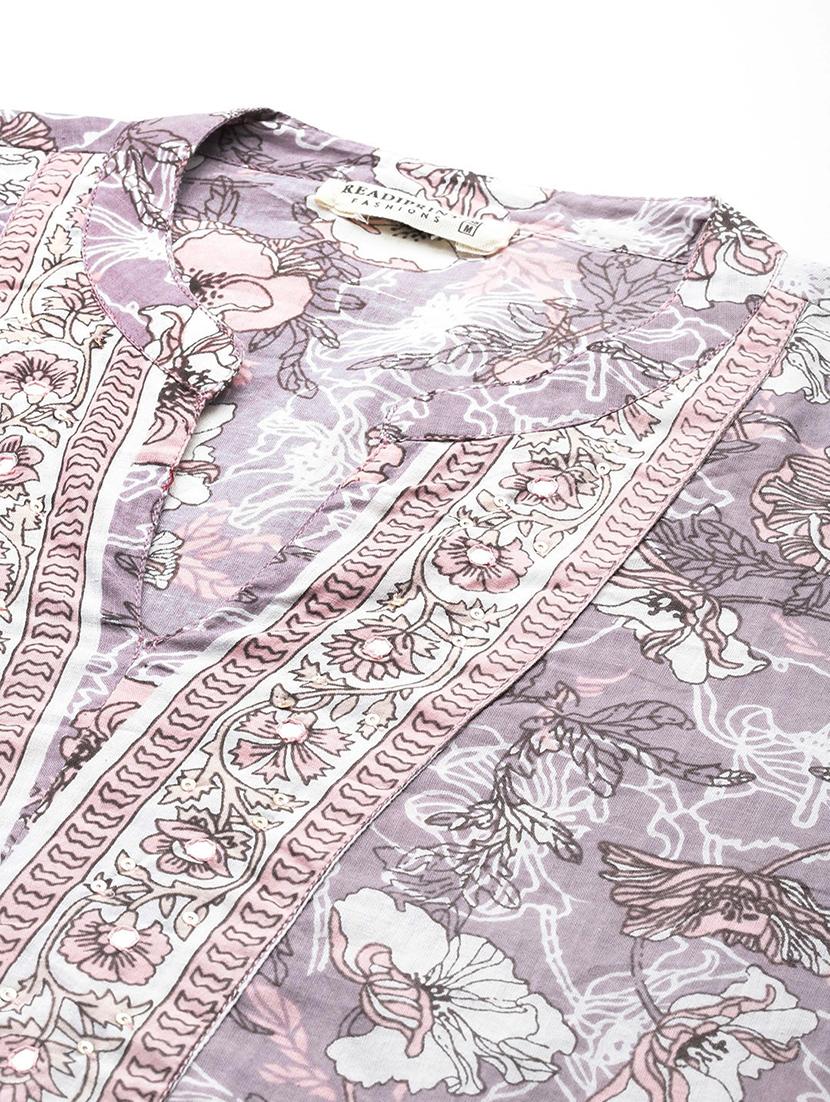 women three quarter sleeve kurta pant with dupatta set - 21352786 - Standard Image - 4