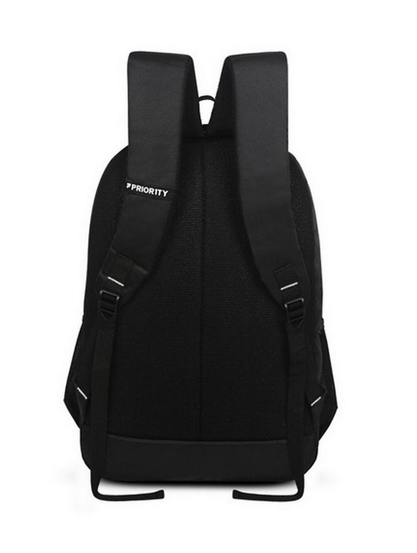 men printed backpack with adjustable strap - 21353561 - Standard Image - 1