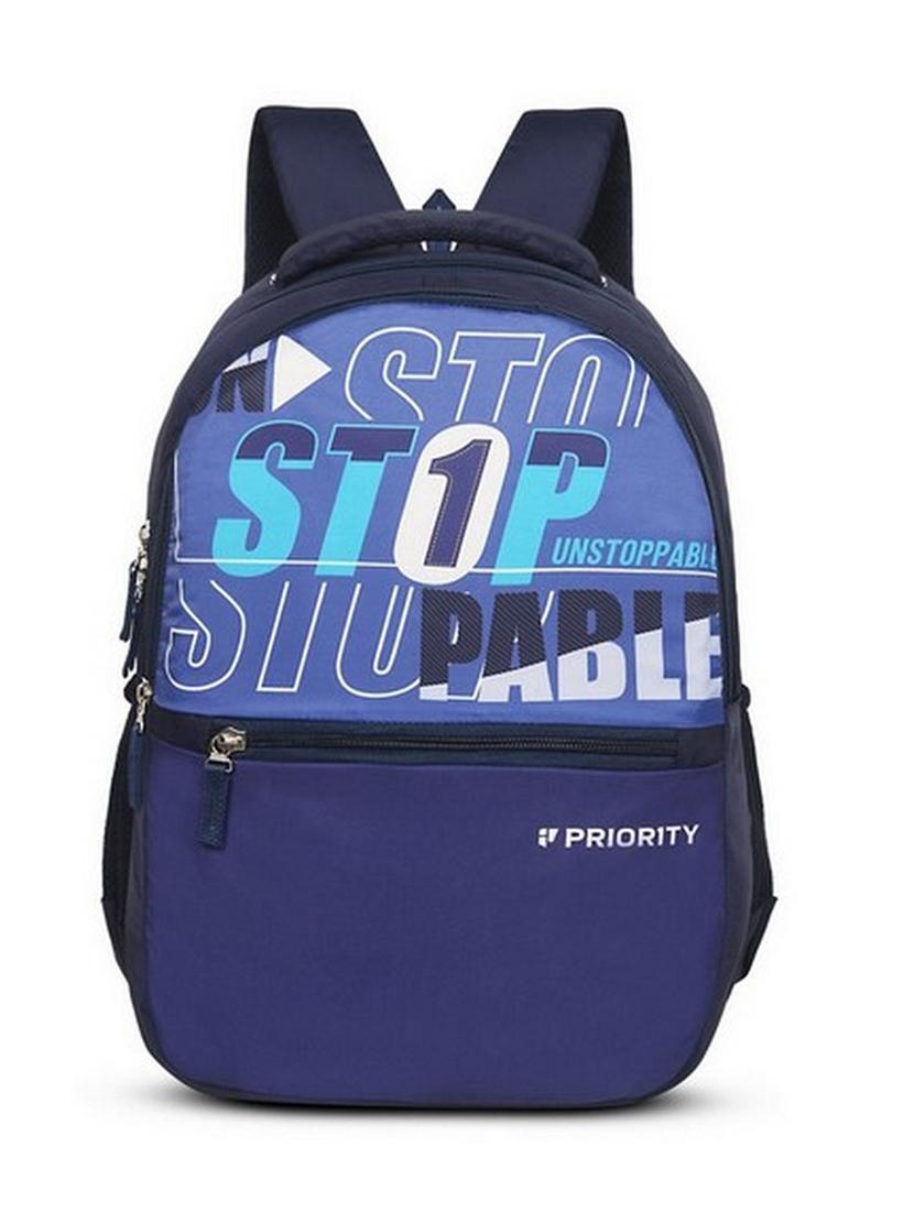men printed backpack with adjustable strap - 21353563 - Standard Image - 1
