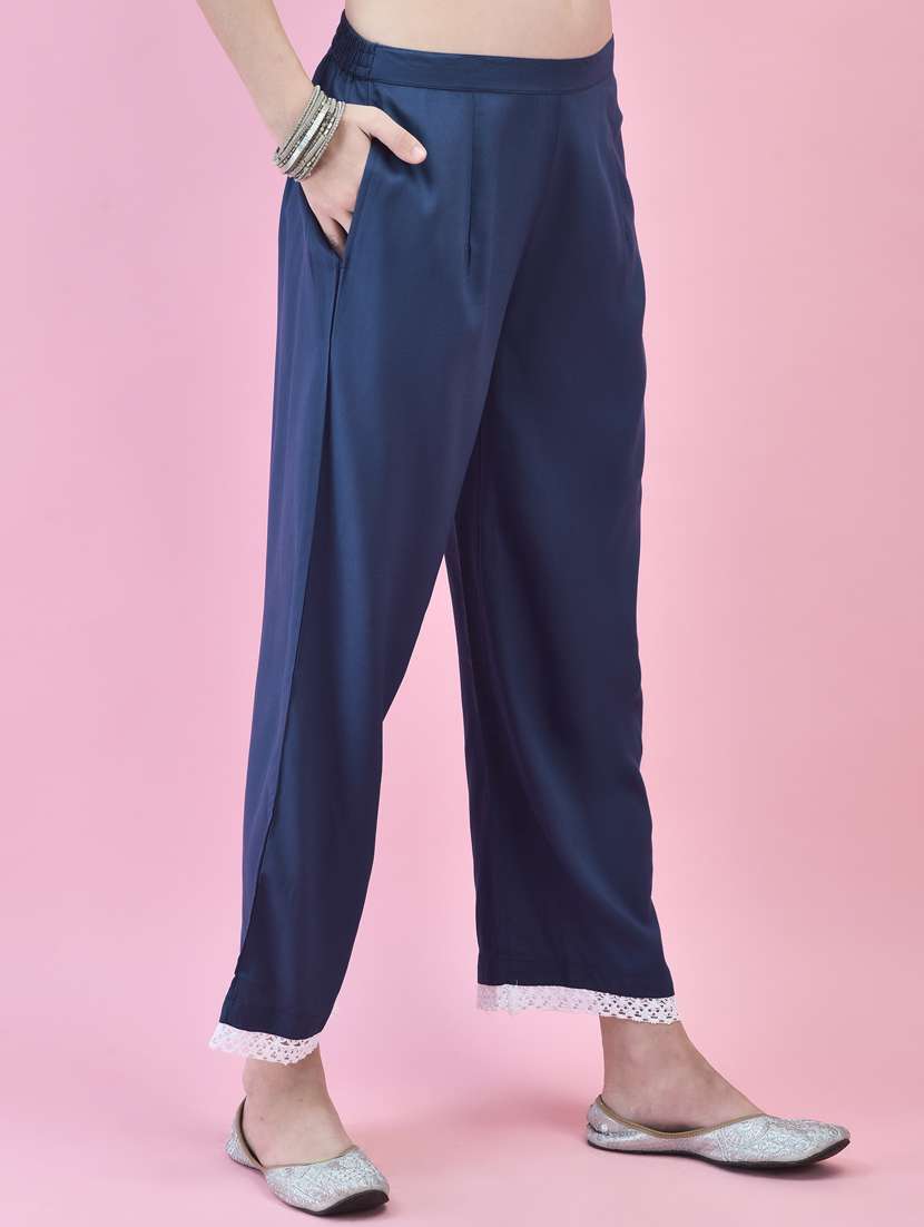 women three quarter sleeve kurta pant with dupatta set - 21353690 -  Standard Image - 6