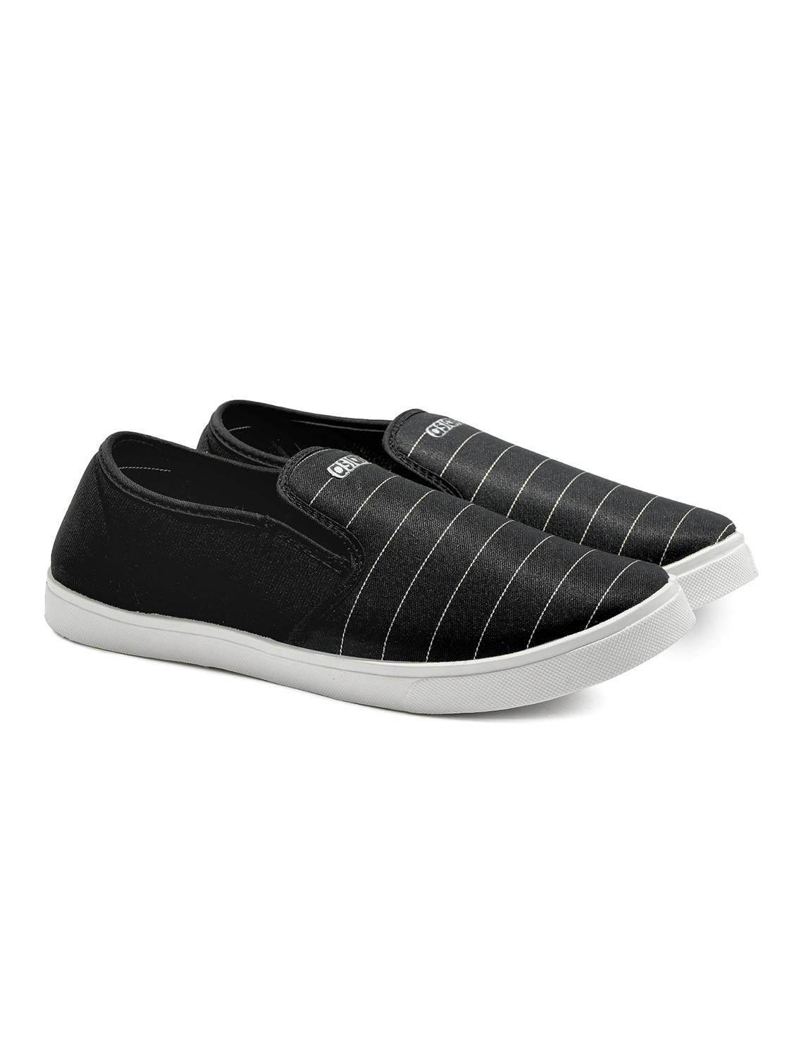 black slip on shoes - 21353766 -  Zoom Image - 0