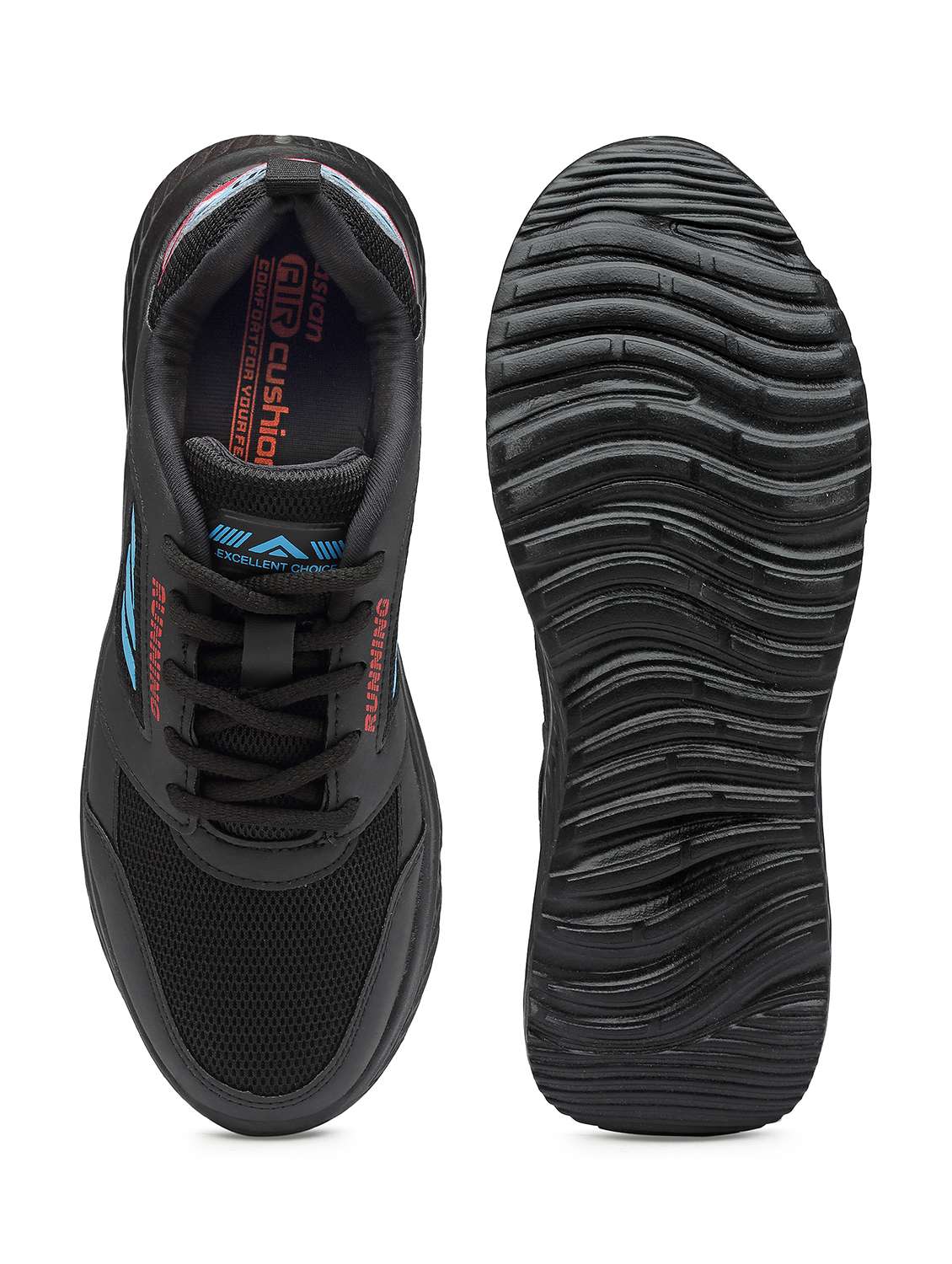 men black lace up sport shoe - 21353807 -  Standard Image - 4