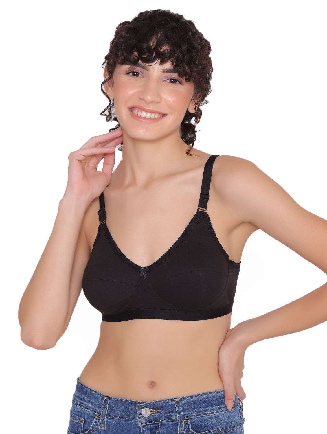 women solid bra combo - 21354041 -  Standard Image - 1