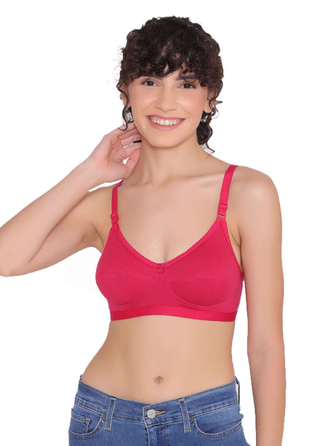 women solid bra combo - 21354044 -  Standard Image - 1