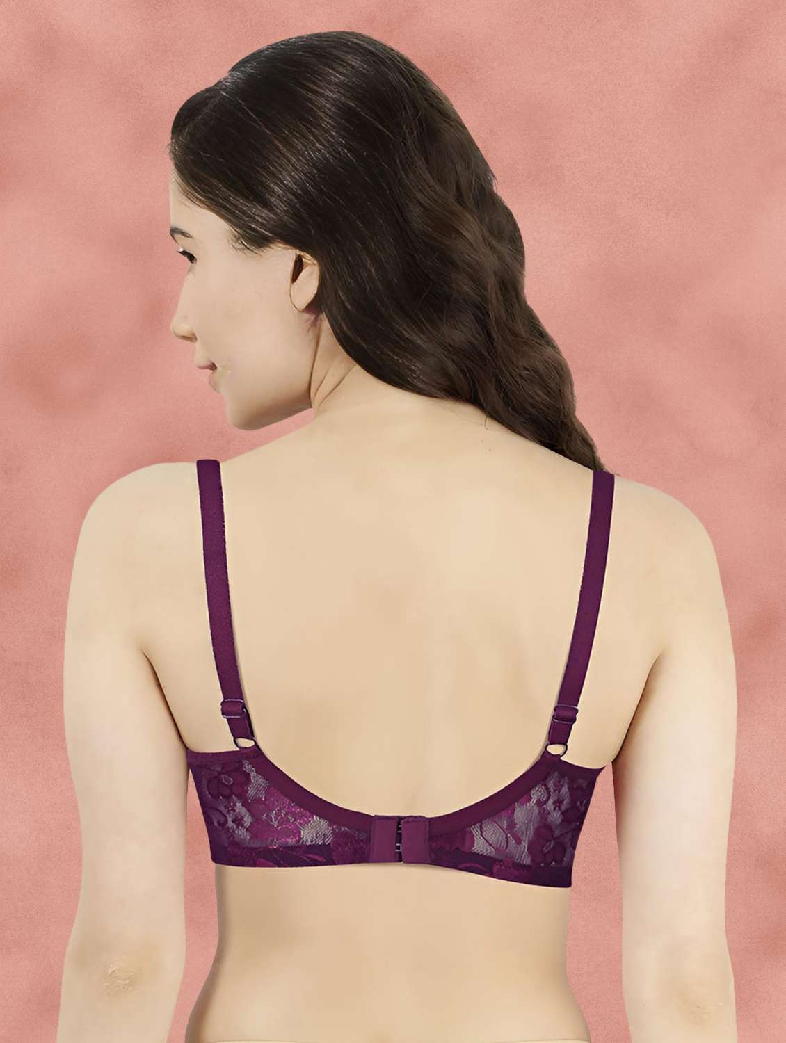 women non wired self-designed regular bra - 21354486 - Standard Image - 1