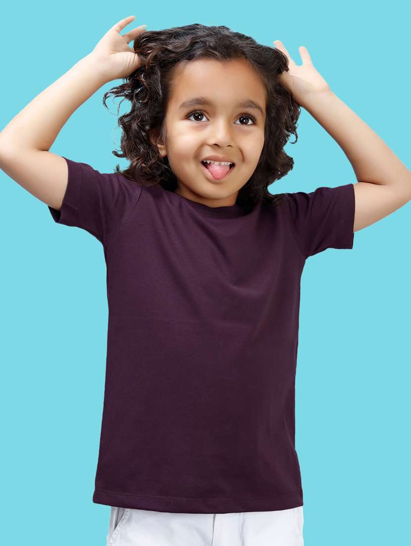 boys pack of 2 solid t-shirts - 21354939 - Standard Image - 1