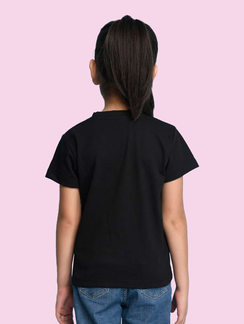 girl solid multi colored tee combo - 21355073 - Standard Image - 6
